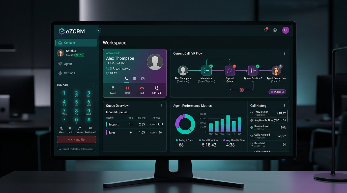 eZCRM Call Center Suite
